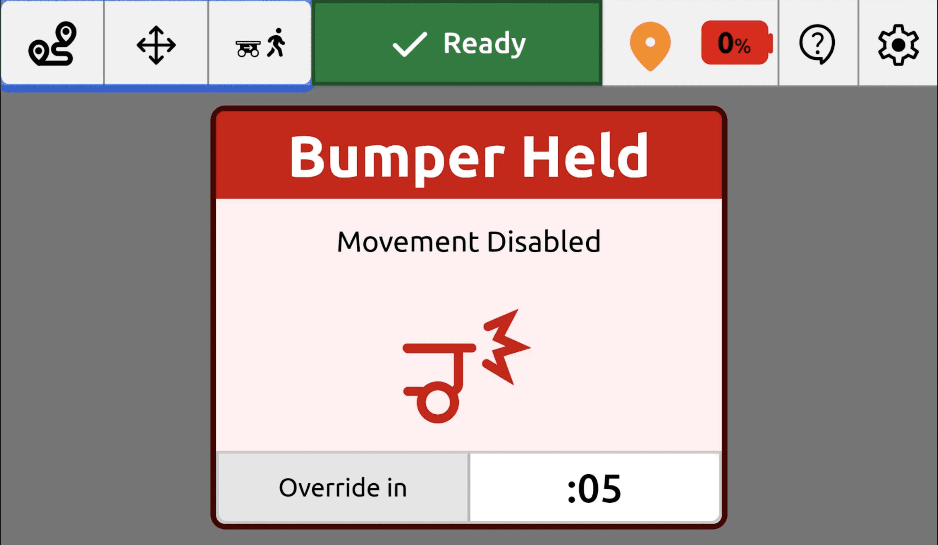 Bumper Bar
Override